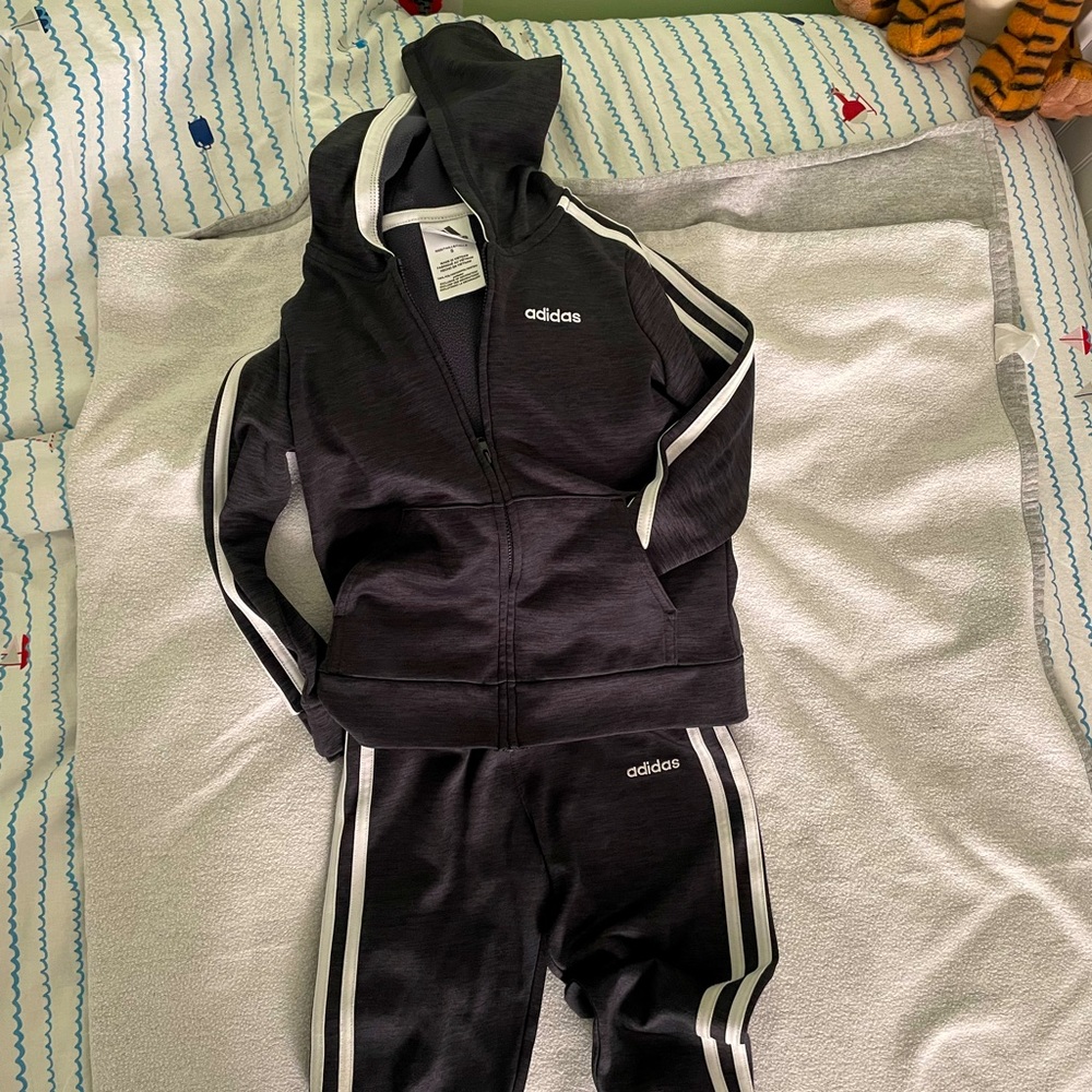 ADIDAS - Kids size 5 track suit